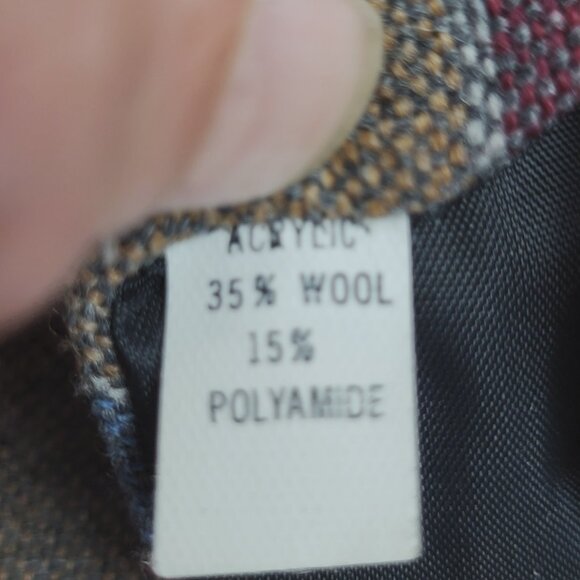 Woolcrafter by Wembley ~ Wool Blend Necktie ~ Excellent Condition - Picture 5 of 6